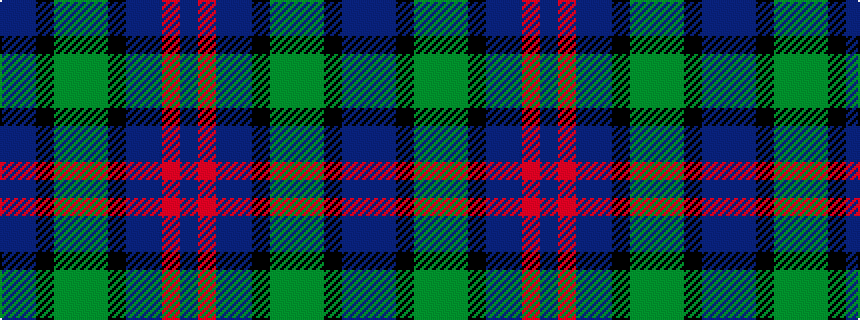 idealised woven sample of pattern BBKGGGKBBRB