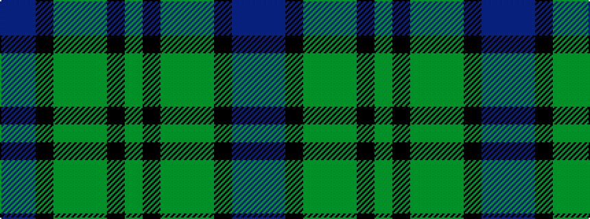 idealised woven sample of pattern BBKGGGKG