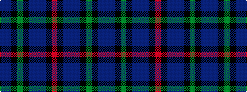 idealised woven sample of pattern BBKGKBBBKR