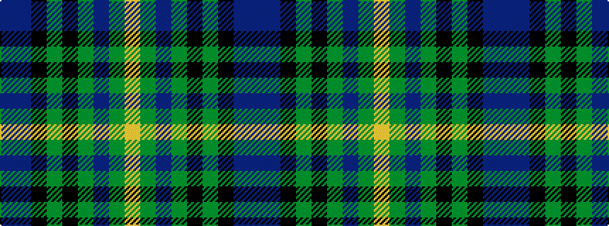 idealised woven sample of pattern BBKGKGBGY