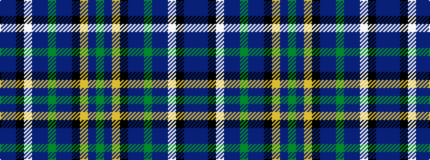 idealised woven sample of pattern BBKWBBGBBKYBG