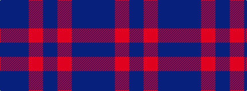 idealised woven sample of pattern BBRB