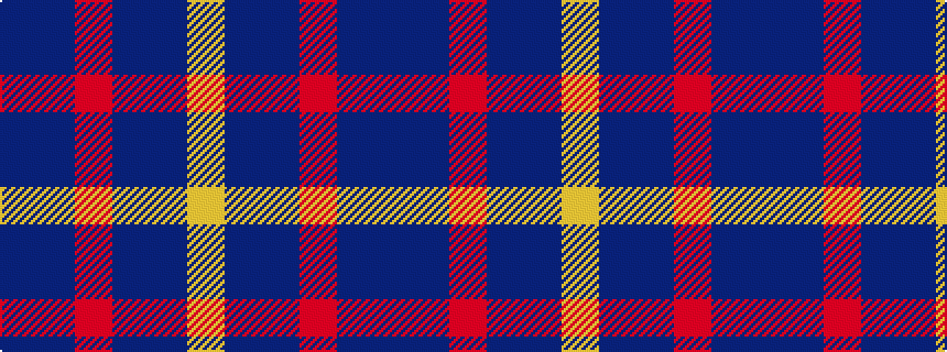 idealised woven sample of pattern BBRBBY