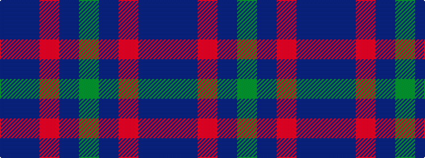 idealised woven sample of pattern BBRBG