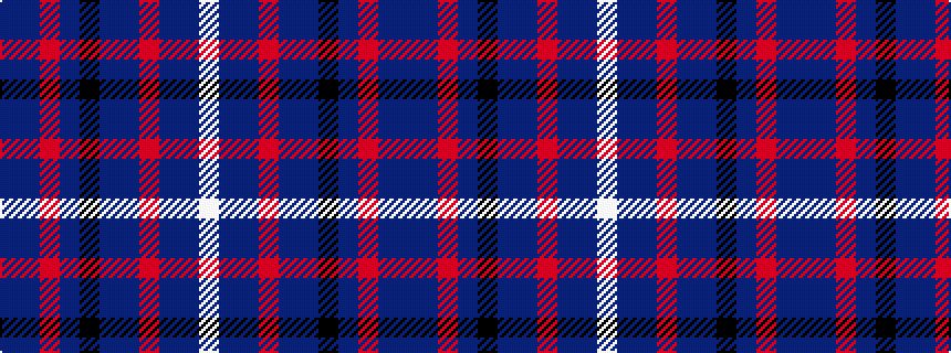 idealised woven sample of pattern BBRBKBBRBBW