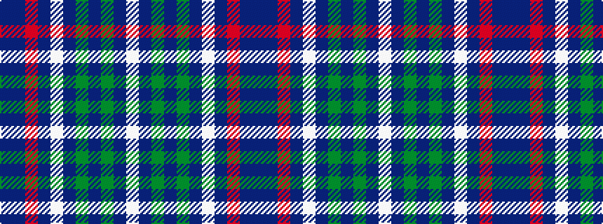 idealised woven sample of pattern BBRBWBGBGBW