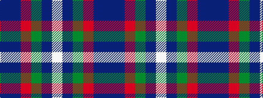 idealised woven sample of pattern BBRGBW