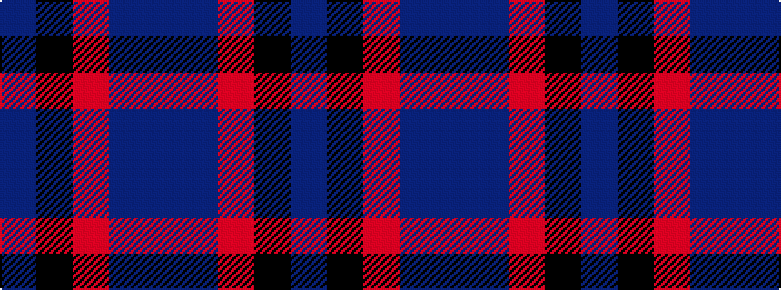 idealised woven sample of pattern BBRKB
