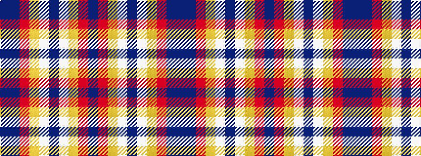 idealised woven sample of pattern BBRYWBWYRB