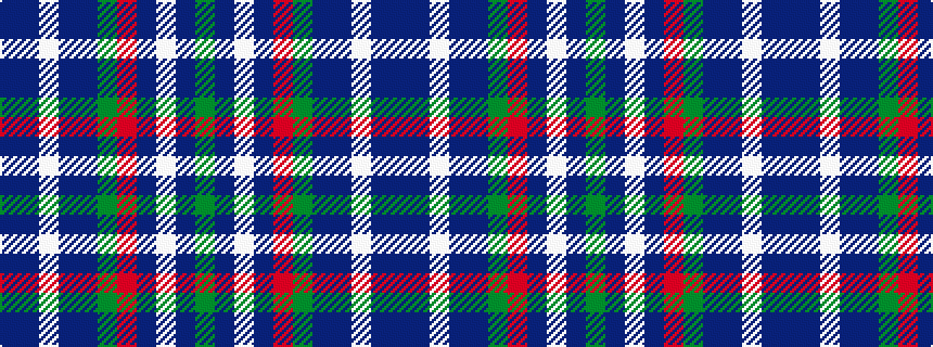 idealised woven sample of pattern BBWBBGRBWBG