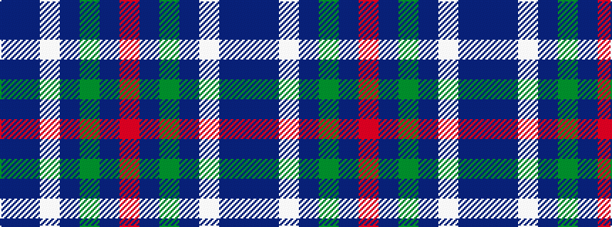 idealised woven sample of pattern BBWBGBR