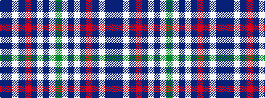 idealised woven sample of pattern BBWBRBWBWG