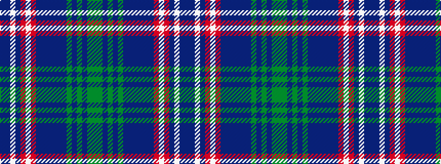 idealised woven sample of pattern BBWBRWRBBBBBBGBGBGG