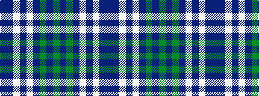 idealised woven sample of pattern BBWBWBGBG