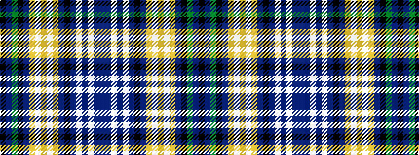 idealised woven sample of pattern BBWBWBKBYWYWYBKGBK
