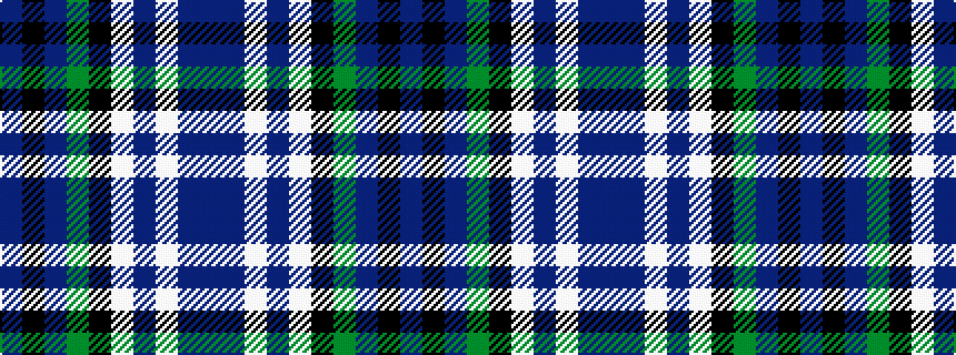 idealised woven sample of pattern BBWBWKGBKB