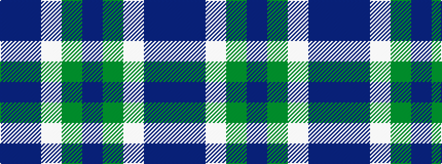 idealised woven sample of pattern BBWGB