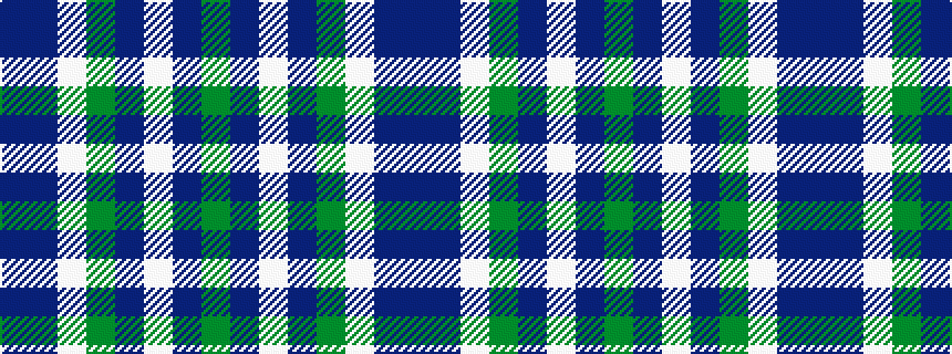 idealised woven sample of pattern BBWGBWBG