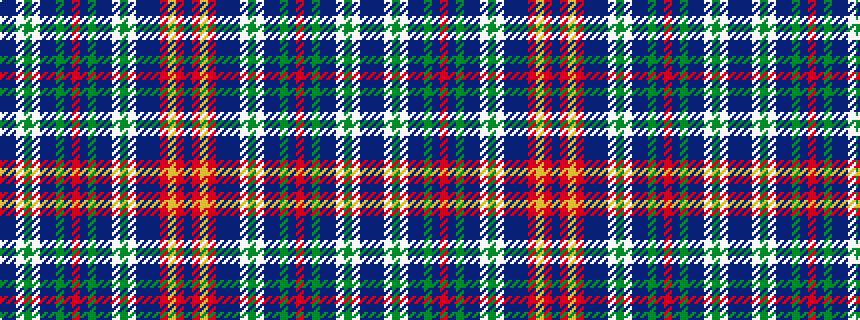 idealised woven sample of pattern BBWGWBBGBRBGBBWGWBBBRYRB