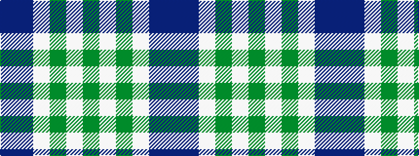 idealised woven sample of pattern BBWGWG