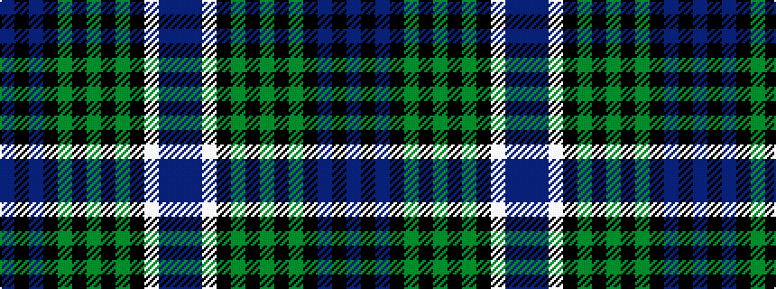 idealised woven sample of pattern BBWKGKGKGKBKB