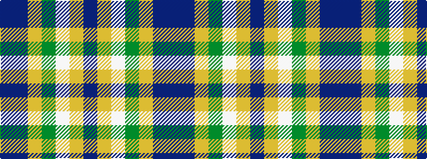 idealised woven sample of pattern BBYGWYB