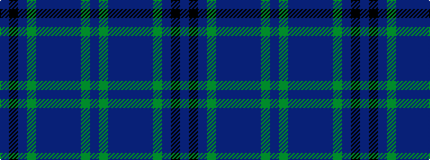 idealised woven sample of pattern BGBBBBBGBKB