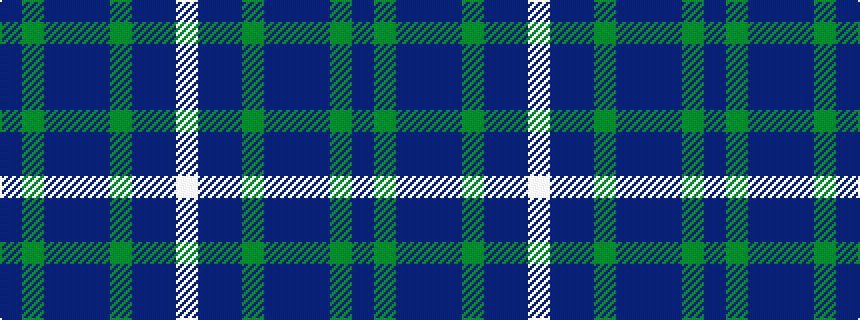 idealised woven sample of pattern BGBBBGBBW