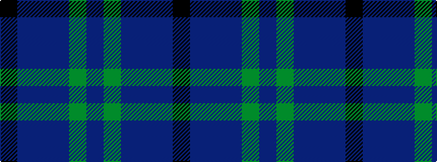 idealised woven sample of pattern BGBBBK