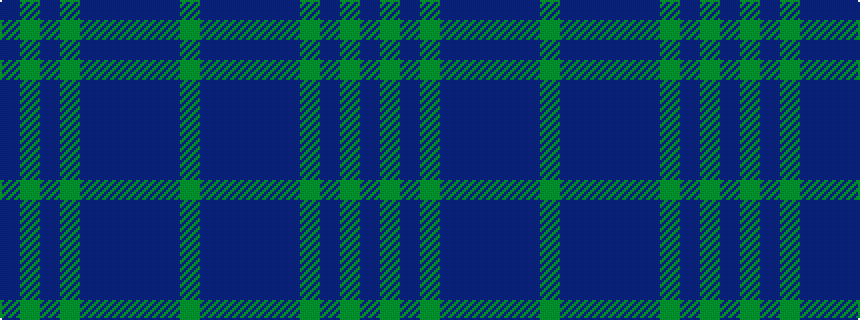 idealised woven sample of pattern BGBGBBBBBG