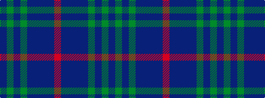 idealised woven sample of pattern BGBGBBBBR