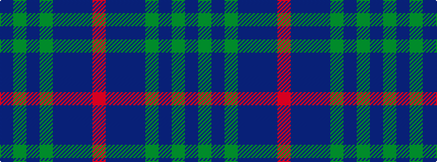 idealised woven sample of pattern BGBGBBBR