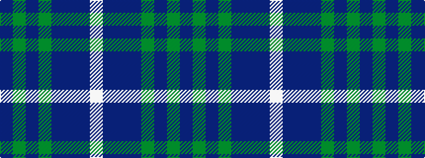 idealised woven sample of pattern BGBGBBBW
