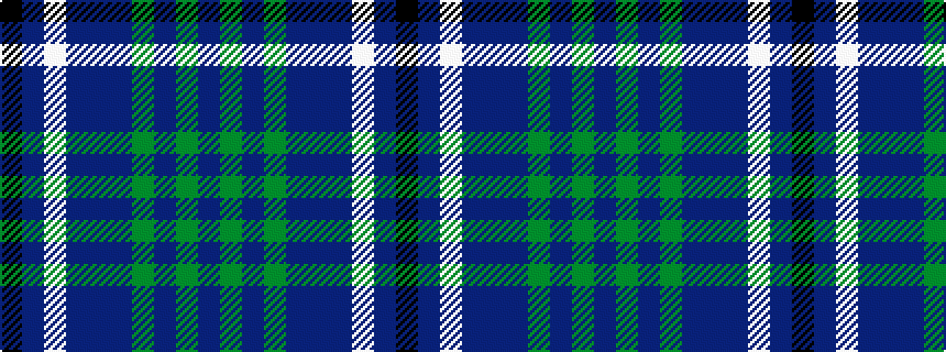 idealised woven sample of pattern BGBGBBBWBK