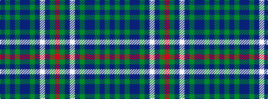 idealised woven sample of pattern BGBGBBGBWBGR