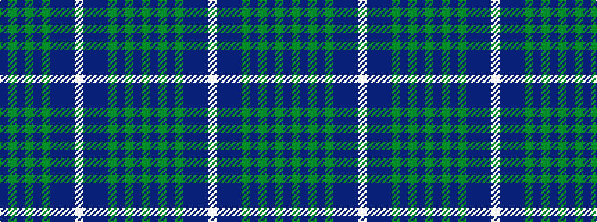 idealised woven sample of pattern BGBGBGBBBWBBBGBGBG