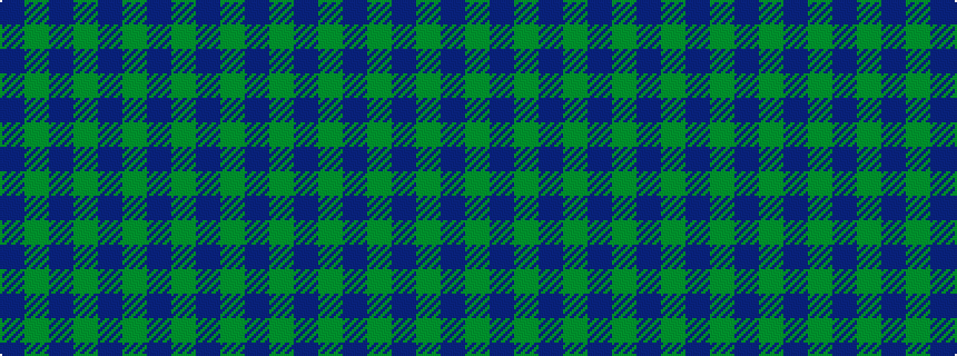 idealised woven sample of pattern BGBGBGBGB