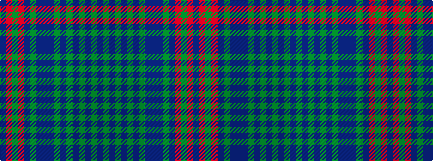 idealised woven sample of pattern BGBGBGBGBBBGBRGRB