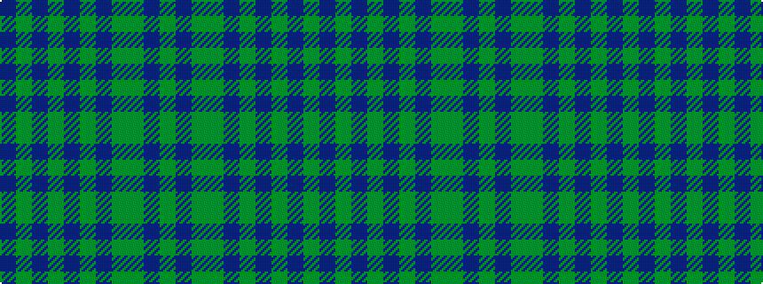 idealised woven sample of pattern BGBGBGBGGBG