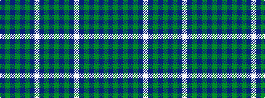 idealised woven sample of pattern BGBGBGBWBGBG