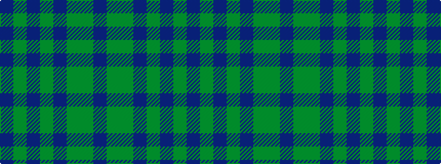 idealised woven sample of pattern BGBGBGGB