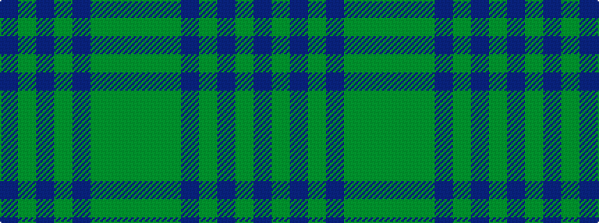 idealised woven sample of pattern BGBGBGGG