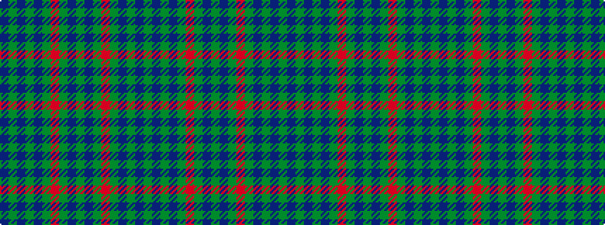 idealised woven sample of pattern BGBGBGRGBGBGRGBGBG