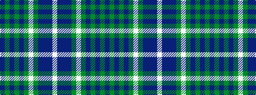 idealised woven sample of pattern BGBGBGWGBBBW