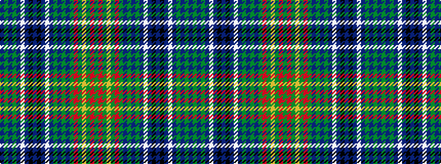 idealised woven sample of pattern BGBGBWBKBKBWBGBGBGRGYGRG