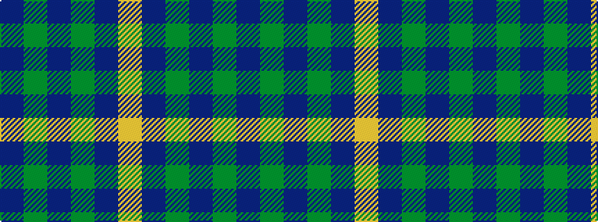idealised woven sample of pattern BGBGBY
