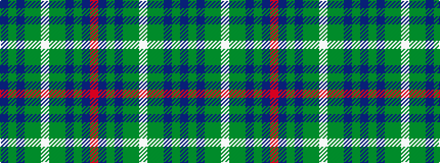 idealised woven sample of pattern BGBGGWGGBGBR