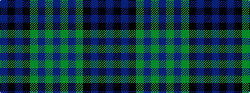 idealised woven sample of pattern BGBGKBKB
