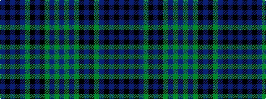 idealised woven sample of pattern BGBGKBKGBKBKB