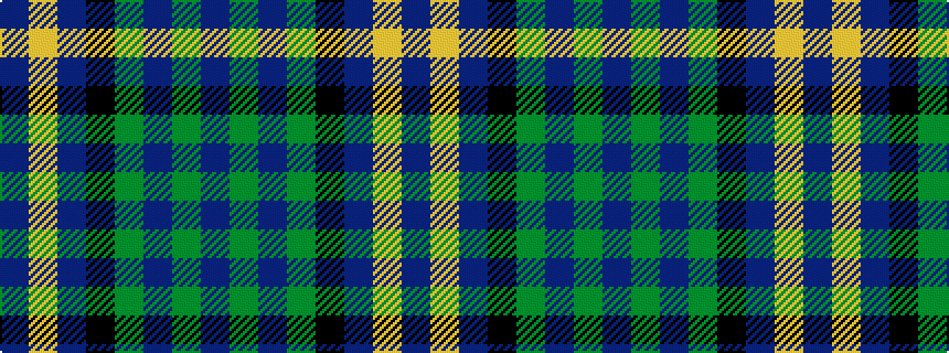 idealised woven sample of pattern BGBGKBYB